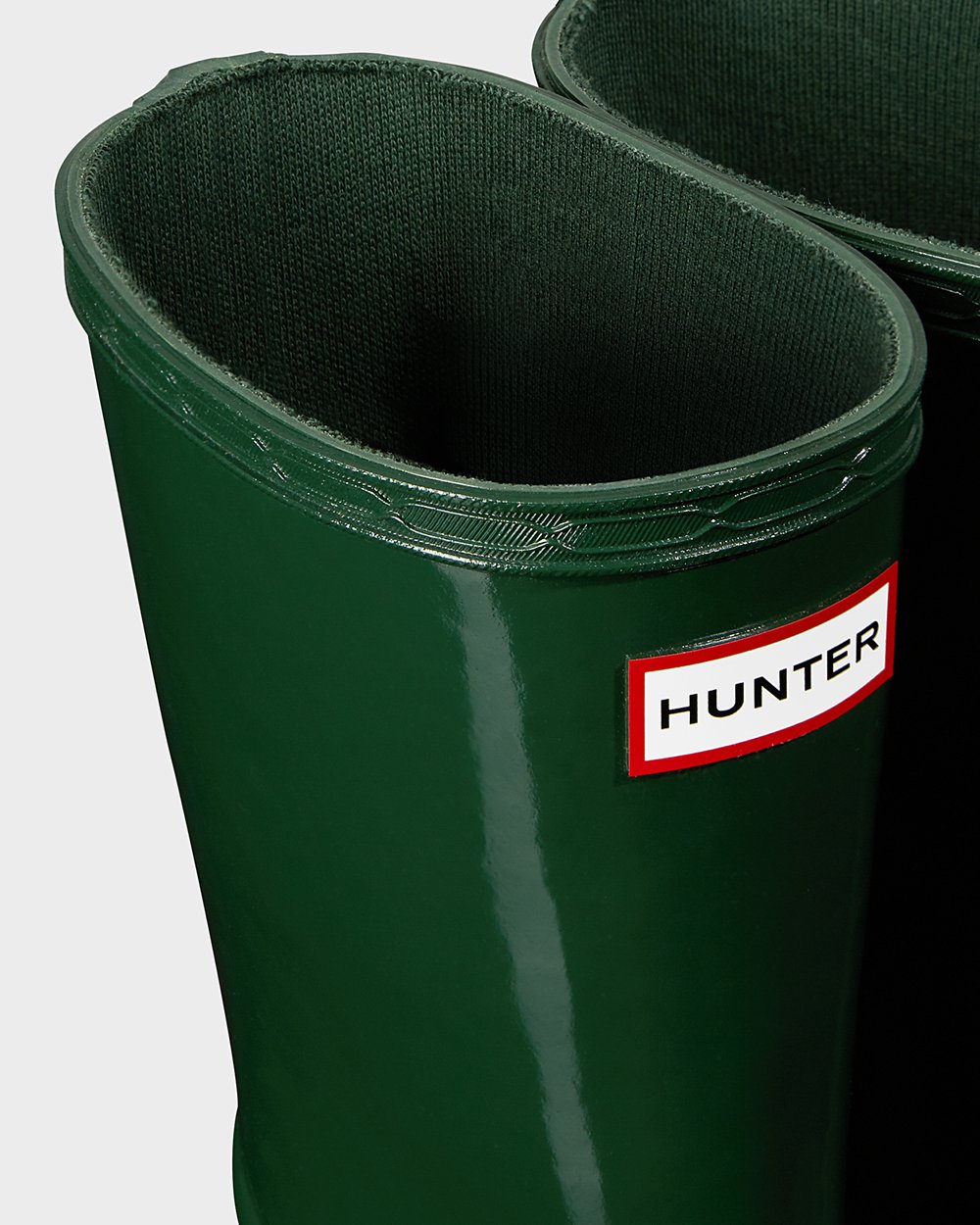 Regenlaarzen Kinderen - Hunter Original First Classic Gloss - Groen - 81JOEMQLG